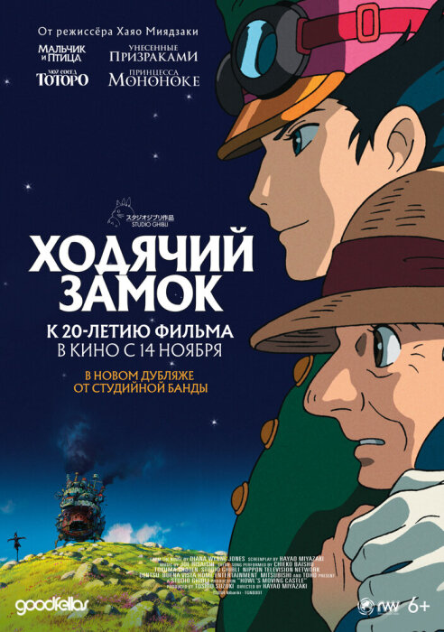  Ходячий замок (2004) 